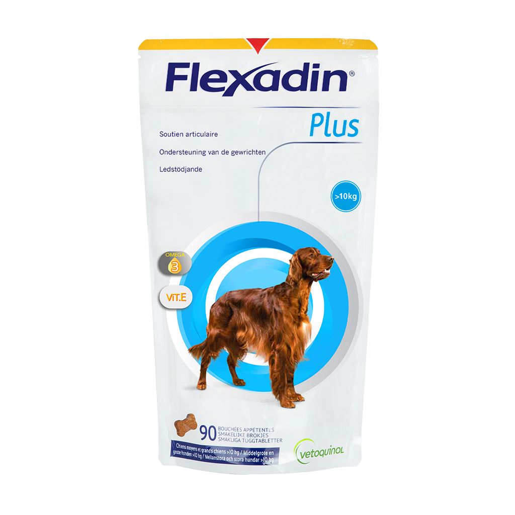 Complément alimentaire pour chien de plus de 10 kg Flexadin Plus